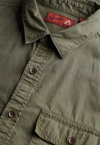 Coupe regular Chemise Superdry en vert