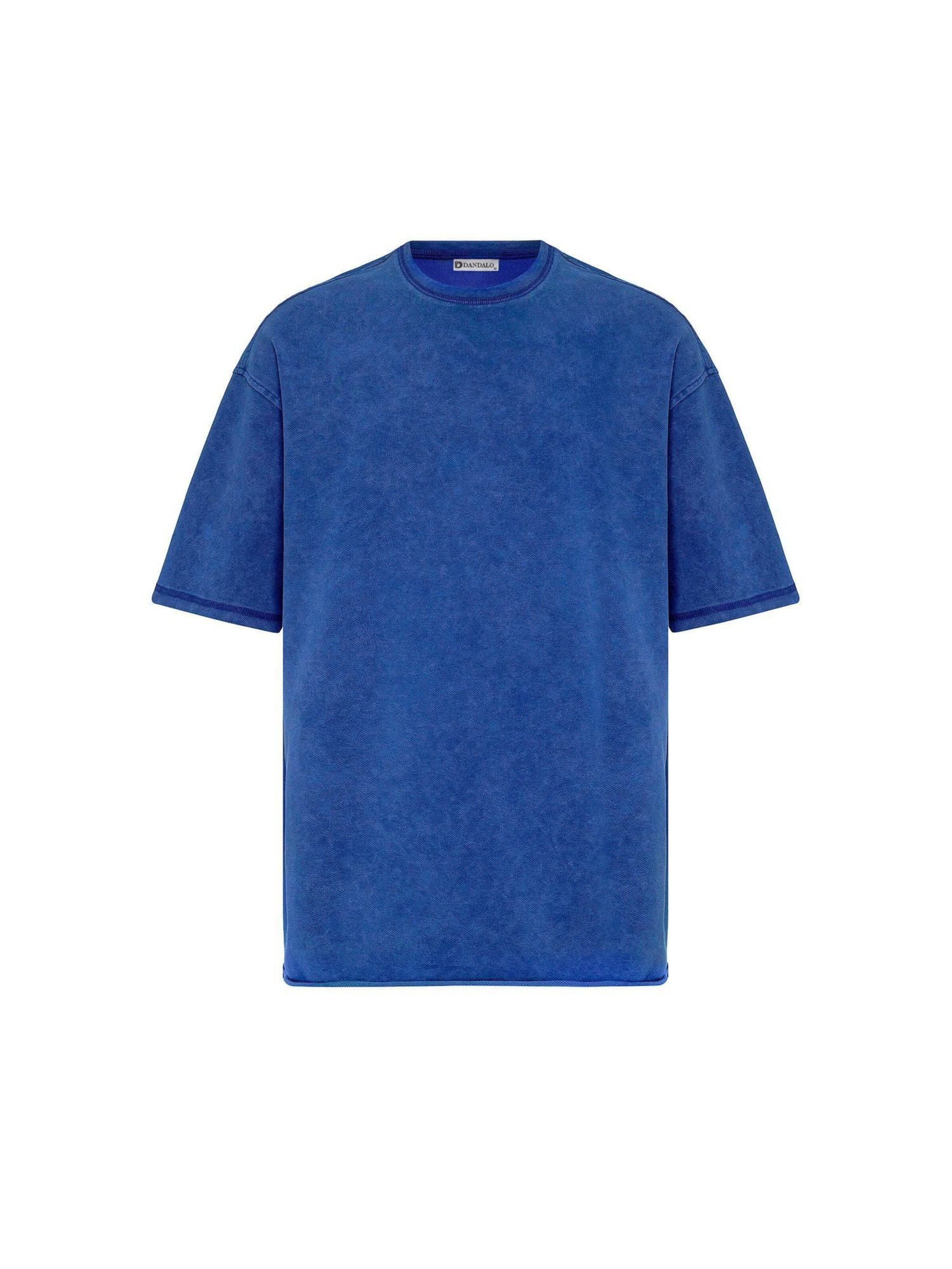 T-Shirt 'Dylan' Dandalo en bleu : devant