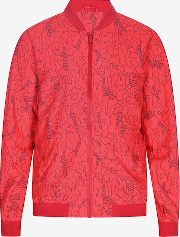 Mo ATHLSR Between-Season Jacket in Pink: front