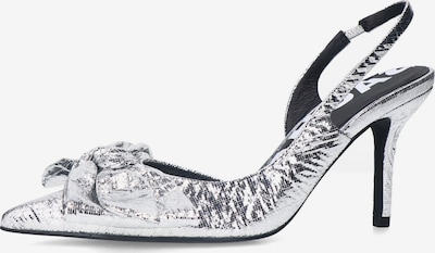 SACHA Slingback Pumps in Silver, Item view