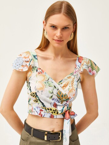 olalook Μπλούζα σε ανάμεικτα χρώματα