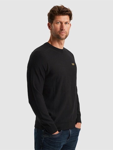 PME Legend - Jersey 'Pullover in cotton/modal' en negro