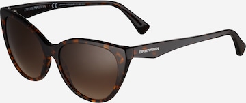 Emporio Armani Sunglasses '0EA4162' in Brown: front