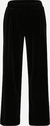 Vero Moda Petite Wide Leg Housut 'VMEFFIE' värissä musta: etupuoli