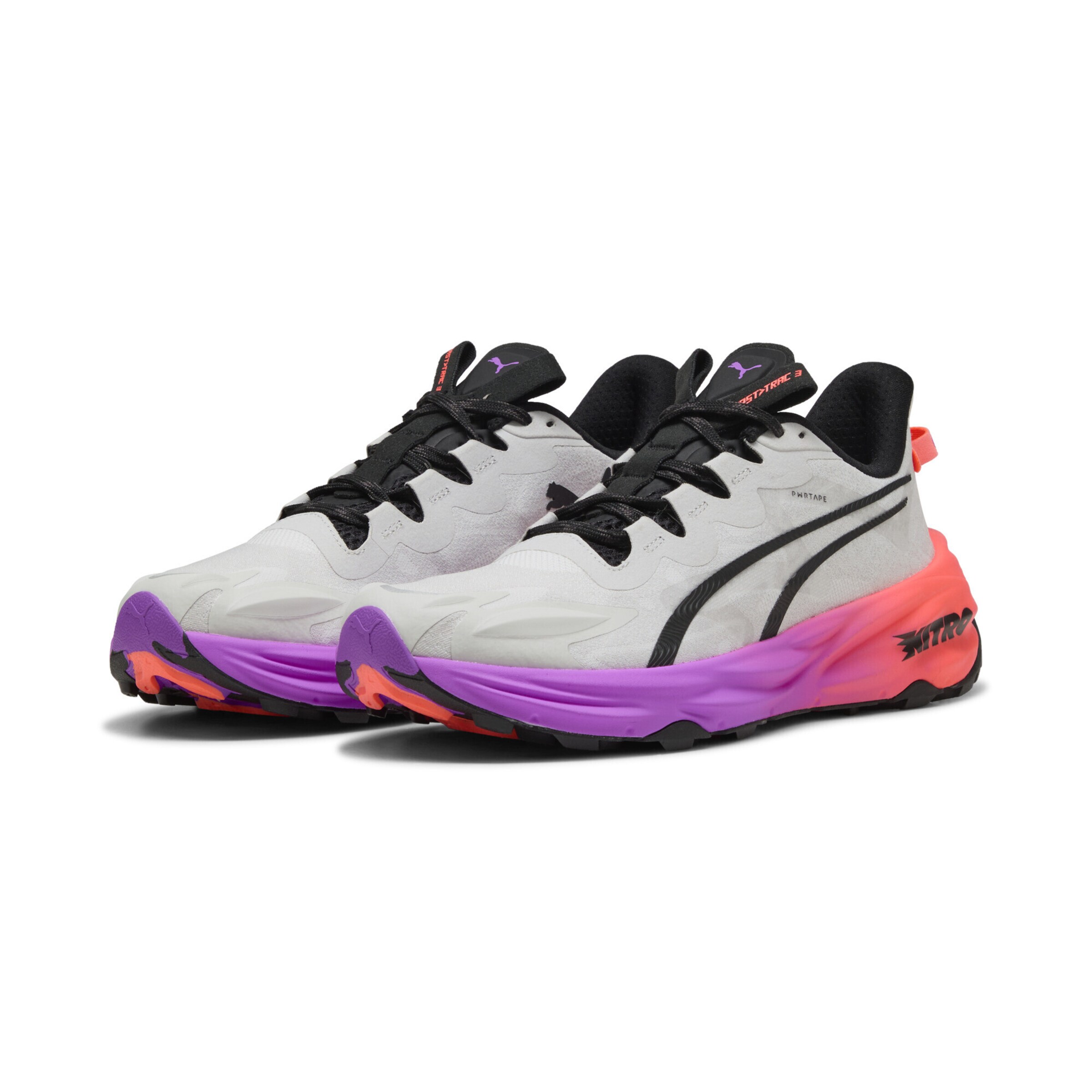 PUMA Running Shoes 'Fast-Trac Nitro 3' in Grey