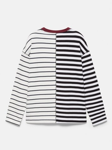 Pull&Bear Shirt in Schwarz