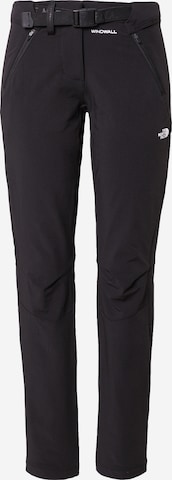 THE NORTH FACE Regular Outdoorhose 'Diablo' in Schwarz: predná strana