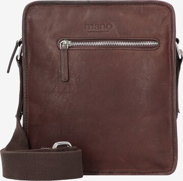 mano Crossbody Bag in Brown: front