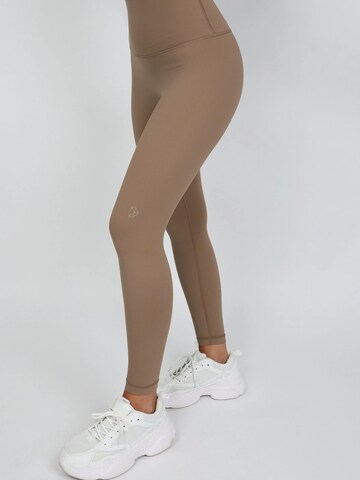 DRILLS Apparel Skinny Leggings 'ACTIVE' in Grey