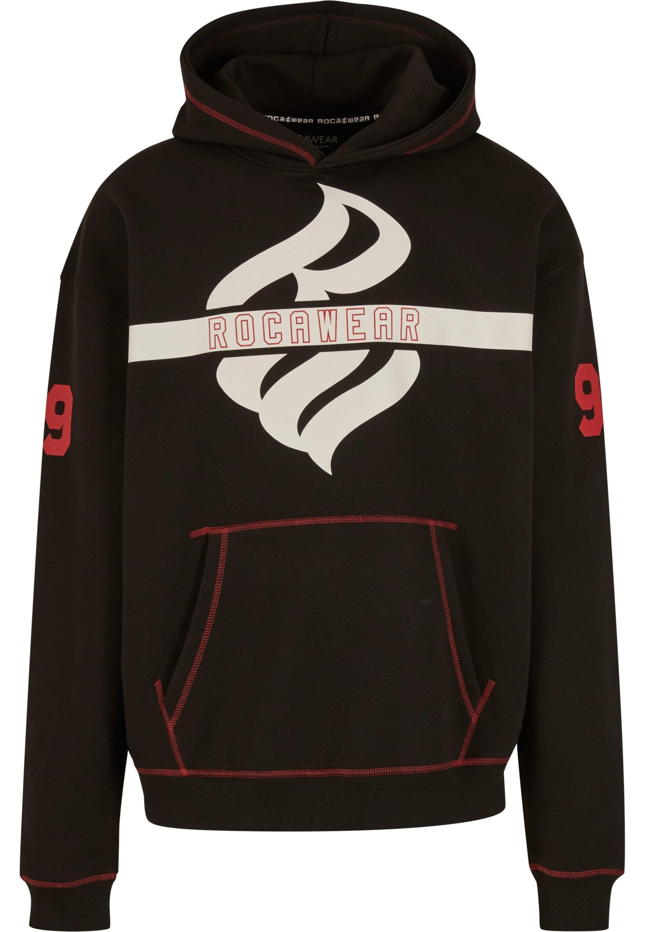 ROCAWEAR Mikina 'Pro' – černá: přední strana