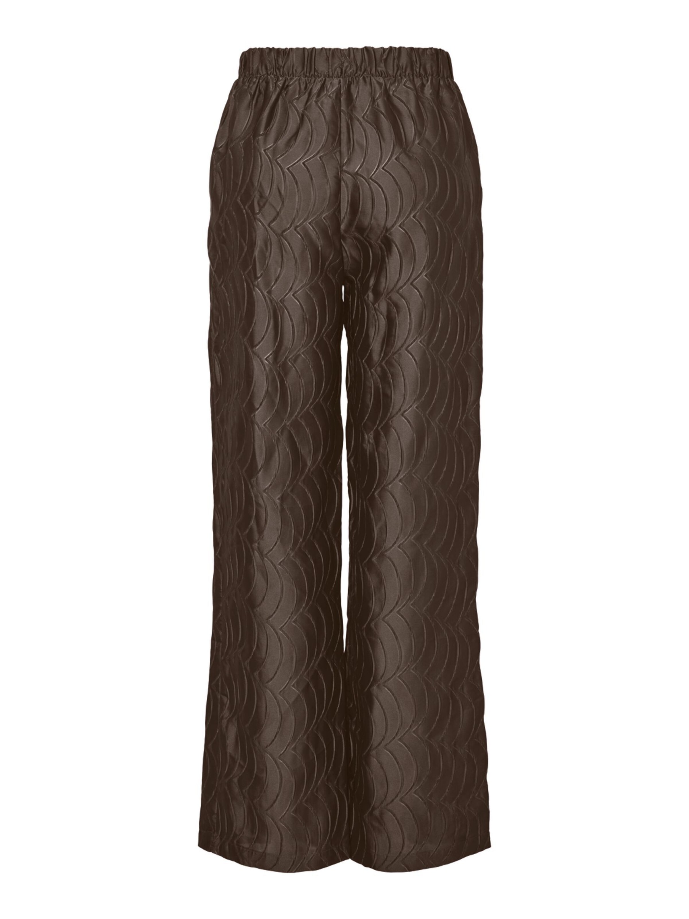 Wide leg Pantaloni di YAS in marrone