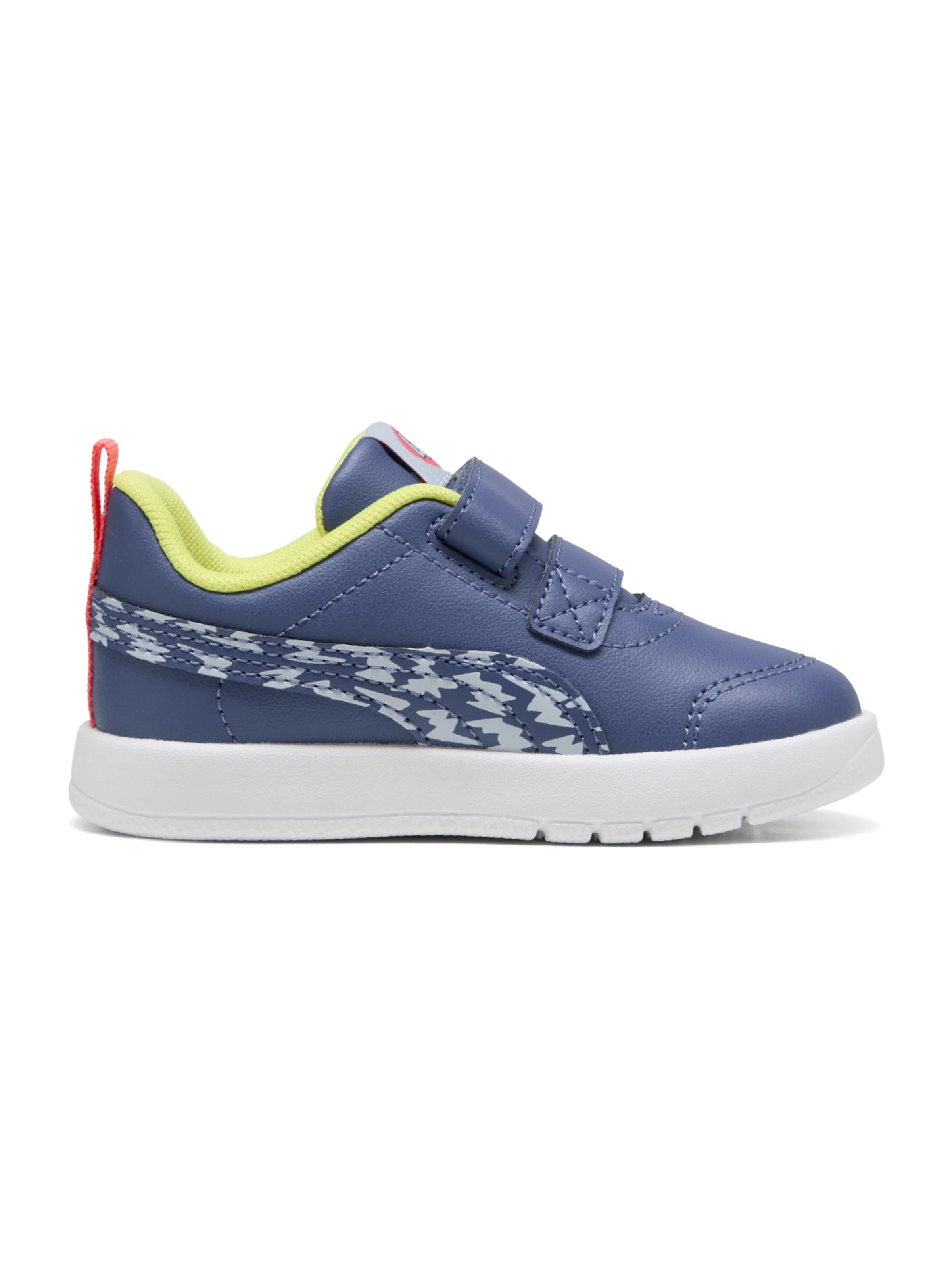 PUMA Sneakers 'Courtflex V3 Poised 2 Race' in Blauw
