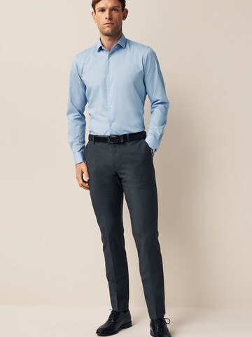 Next Slim Fit Риза в синьо