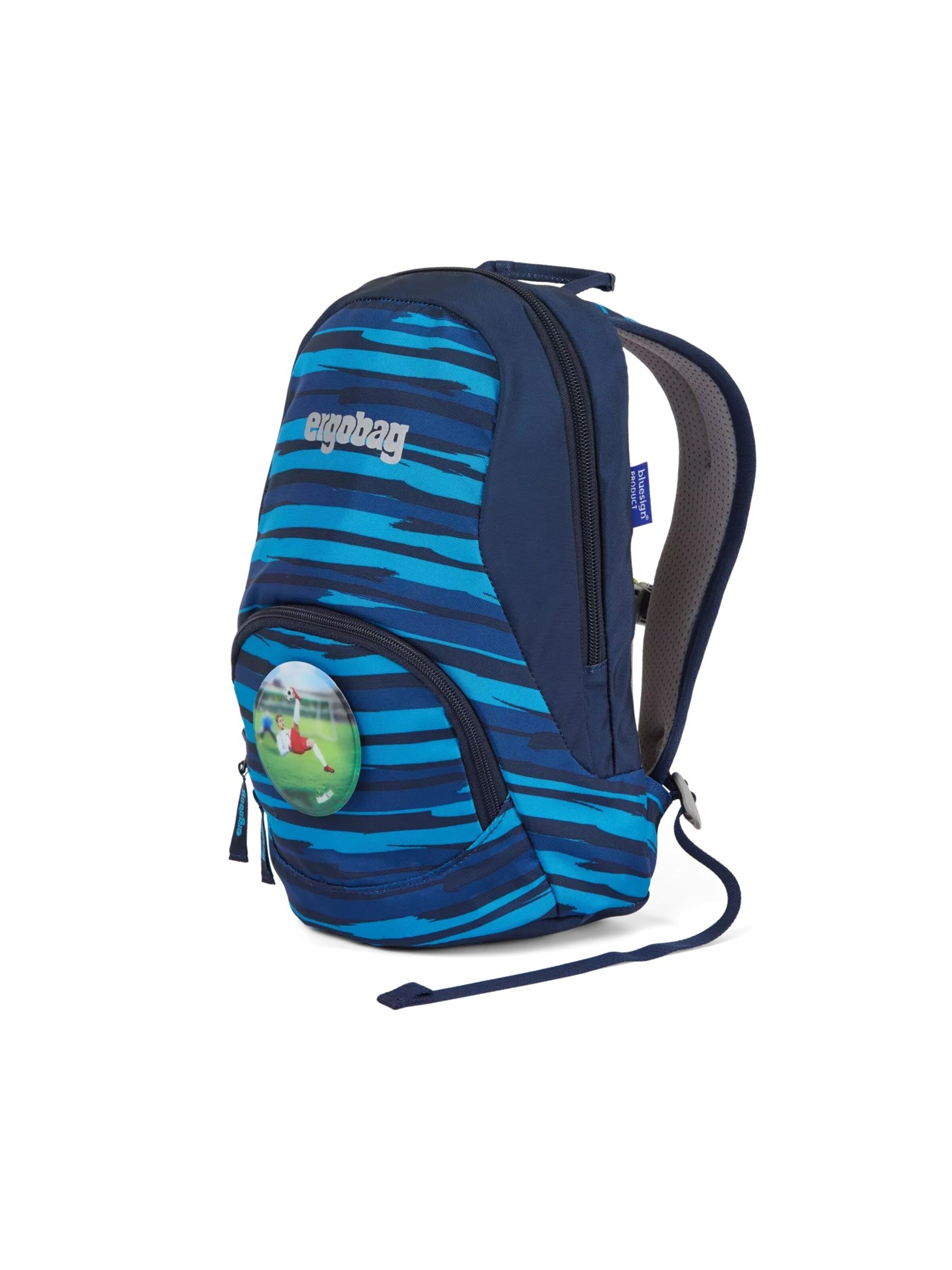 ergobag Backpack 'Kinderrucksack Ease Small' in Blue