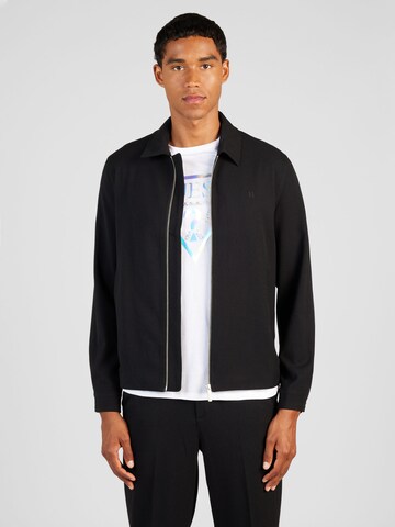 Les Deux Between-Season Jacket 'Como' in Black: front