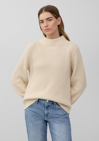 s.Oliver Trui in Beige: voorkant