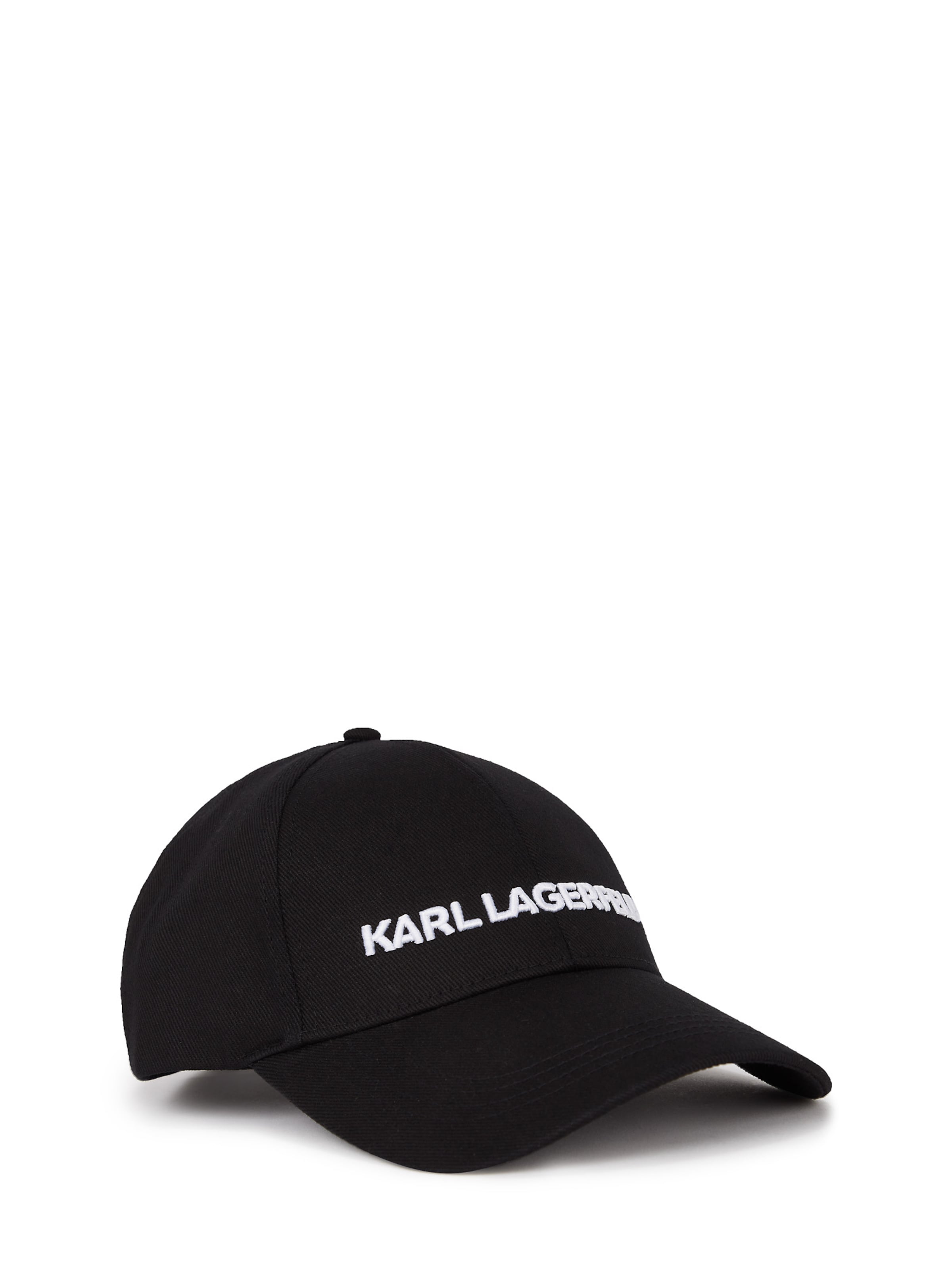 Karl Lagerfeld Кепка ' K/ESSENTIAL KAPPE ' в Черный: спереди