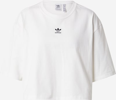 Marškinėliai 'Ess' iš ADIDAS ORIGINALS, spalva – juoda / balta, Prekių apžvalga