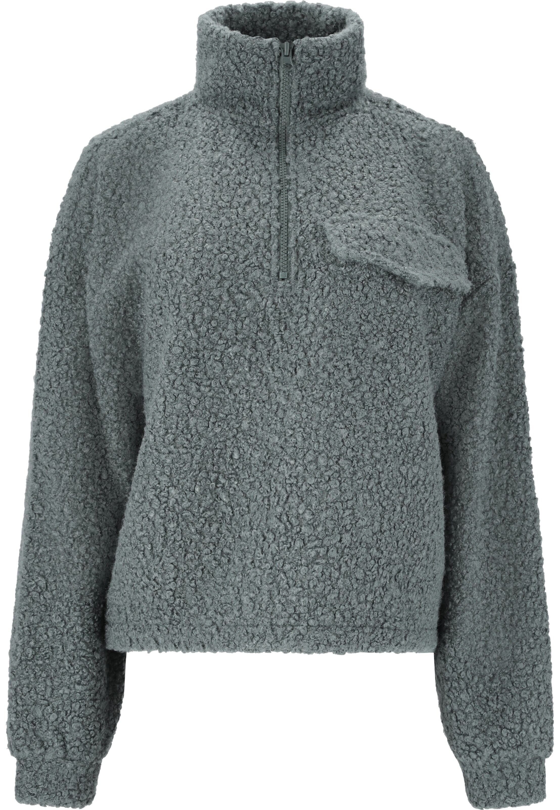 Athlecia Sports sweater 'Florrie' in Green: front