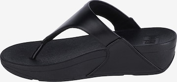 Séparateur d'orteils 'FitFlop Lulu' FitFlop en noir : devant