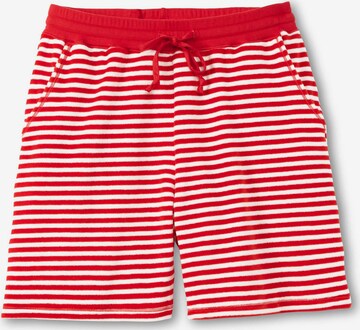 CALIDA Normální Kalhoty – červená: přední strana