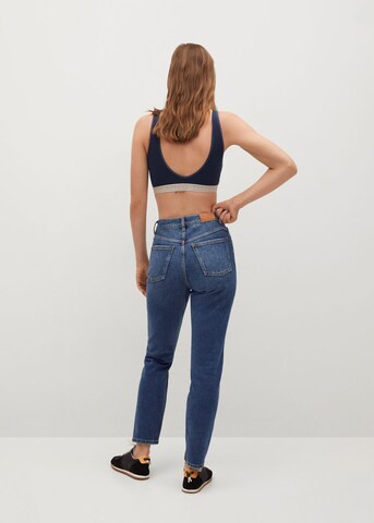 MANGO Slim fit Jeans 'Newmom' in Blue