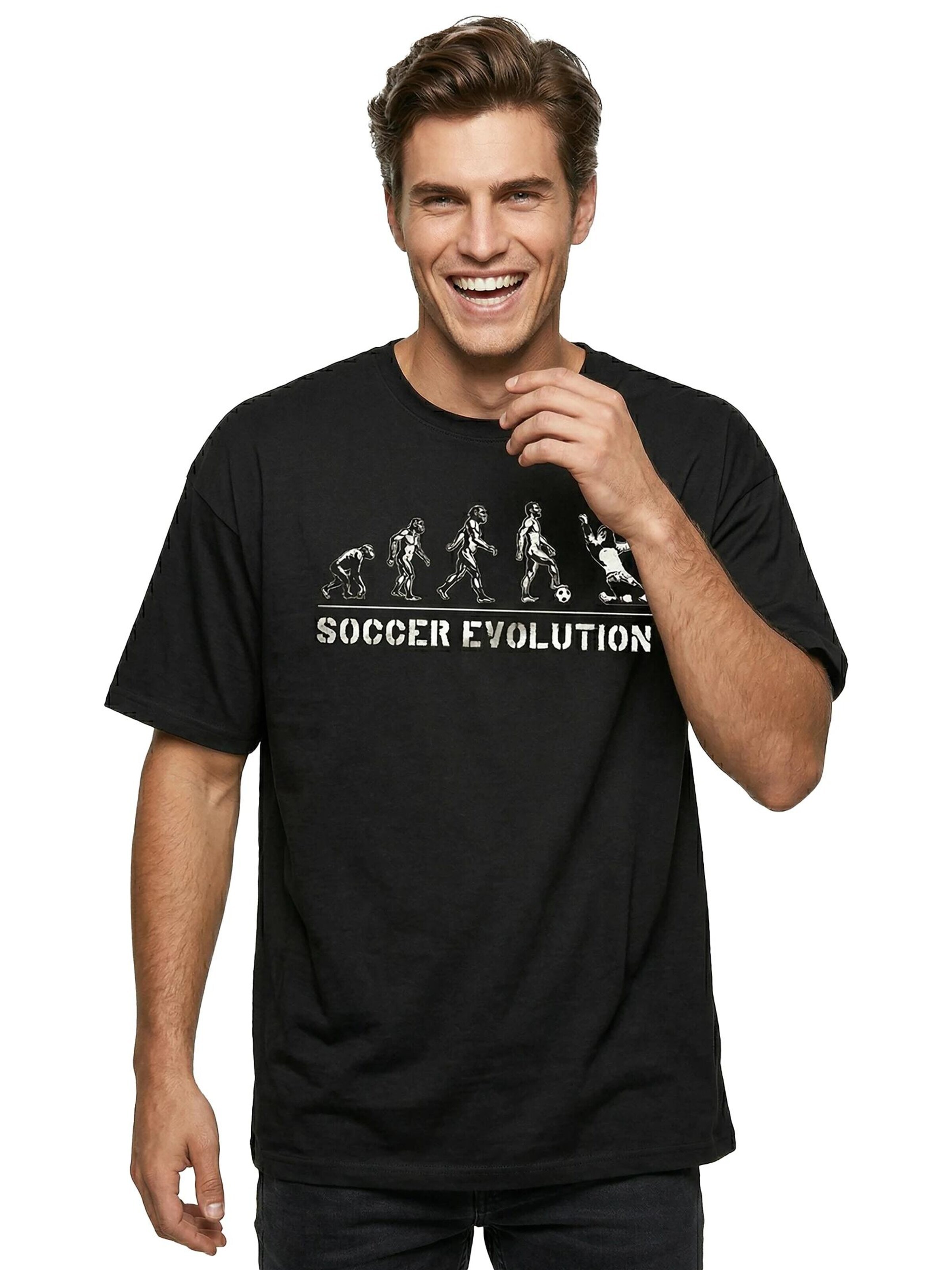 MAKAYA Shirt 'Soccer' in Black