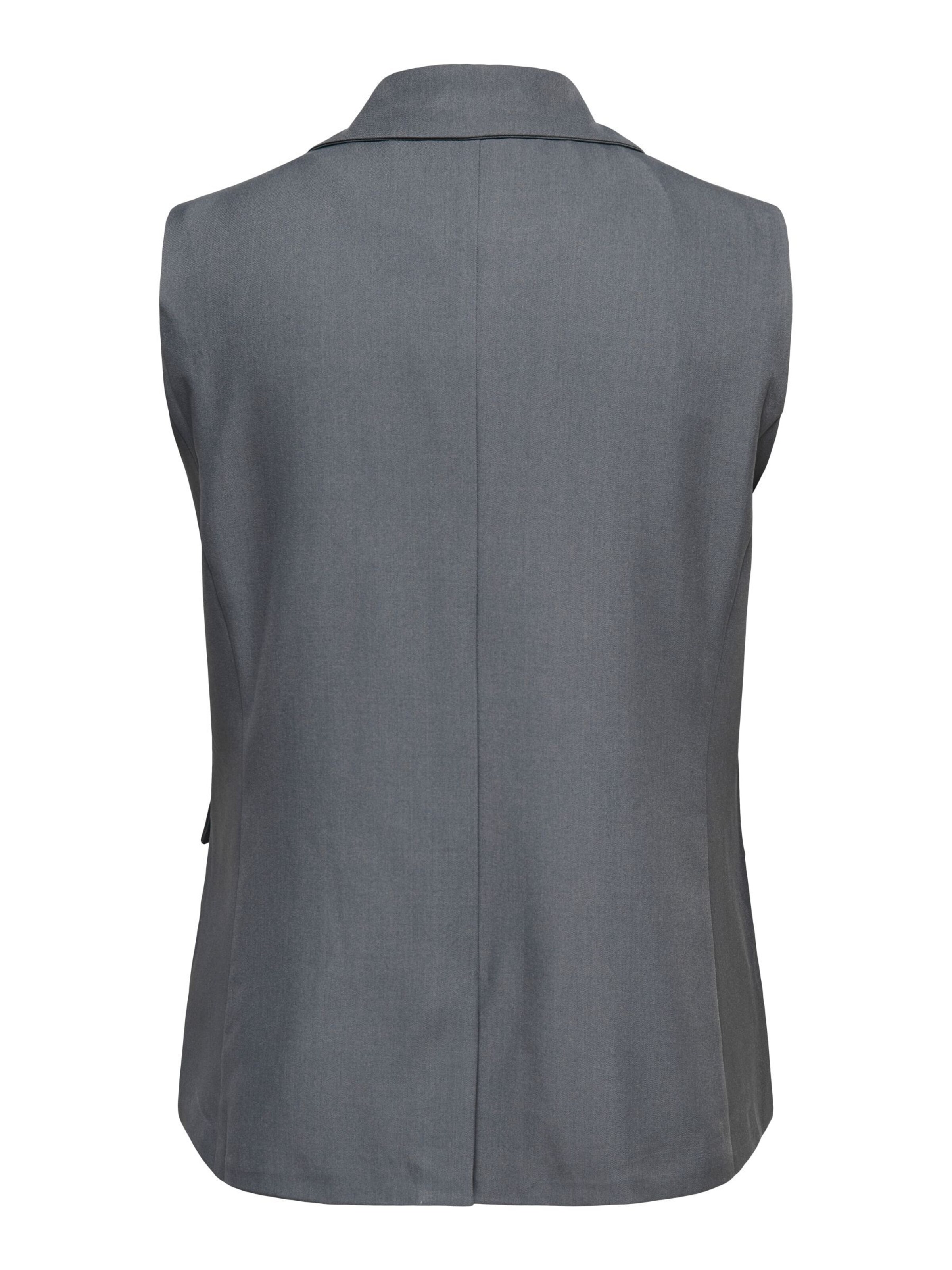 ONLY Carmakoma Gilet 'CARVictoria' in Grijs