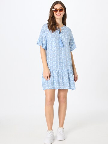 Sublevel Shirt Dress in Blue