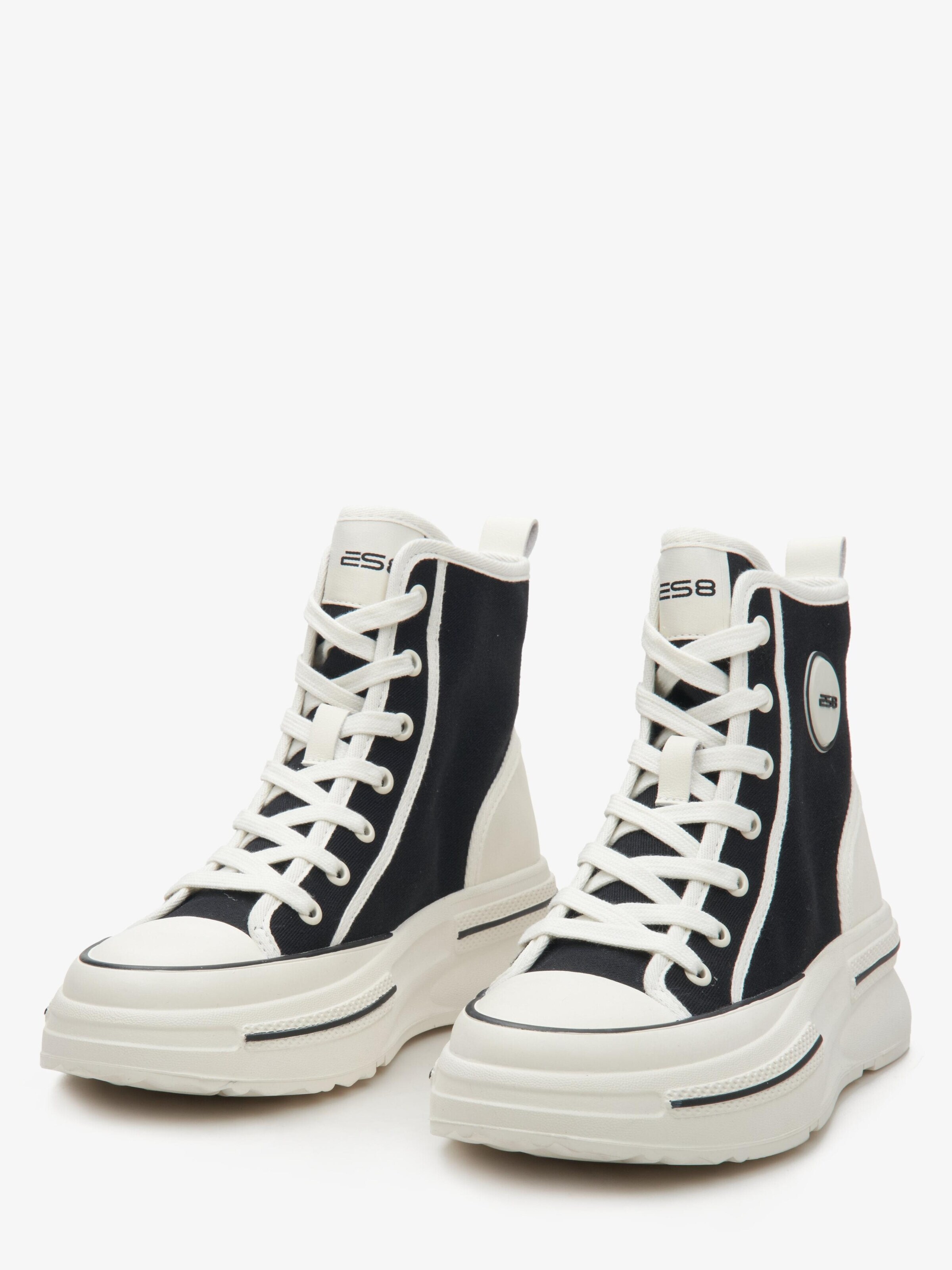 ES8 Sneaker high '6622-1'‌‌‌‌‌ in Schwarz