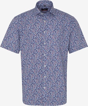 ETERNA Regular fit Button Up Shirt in Blue: front