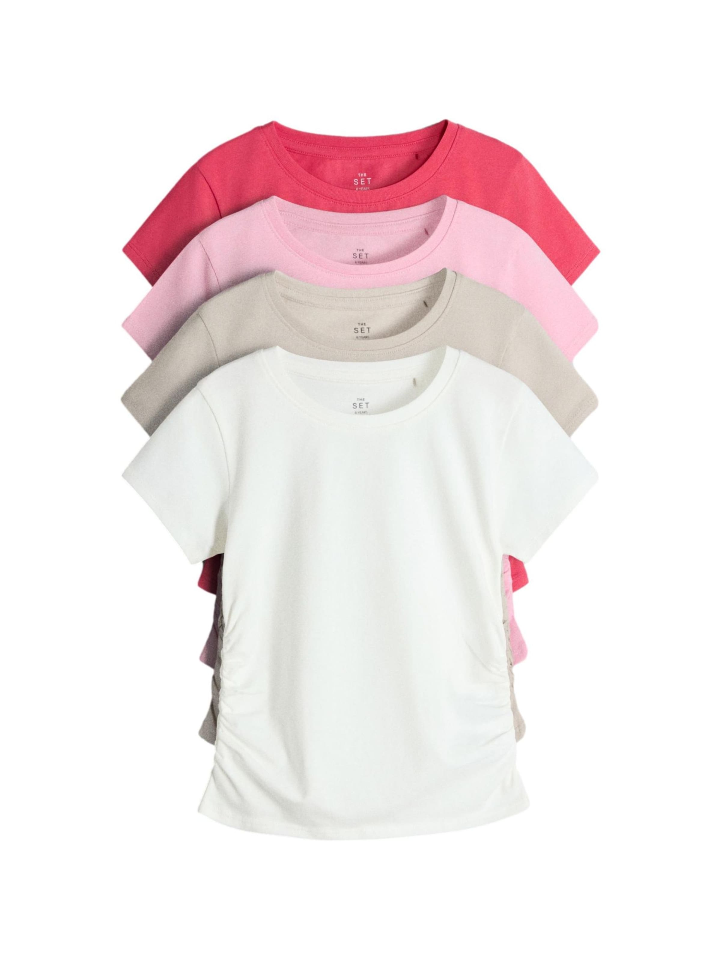 T-Shirt The Set en gris : devant