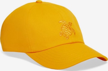 Casquette Vilebrequin en orange : devant