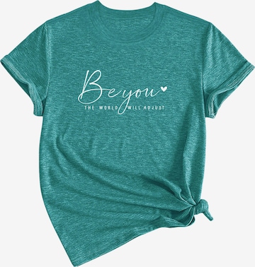 GORHEY Shirt in Groen: voorkant