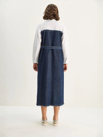 Bianco Lucci - Vestidos camiseiros em azul