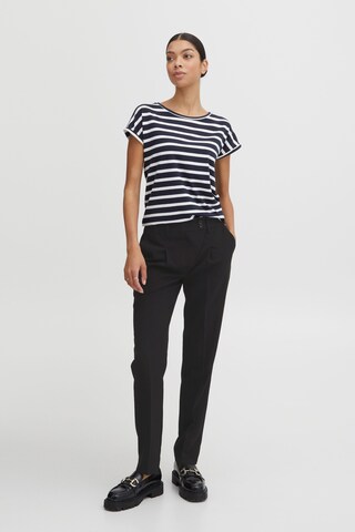 b.young - regular Pantalón plisado 'Danta' en negro