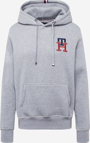 Sweat-shirt TOMMY HILFIGER en gris : devant