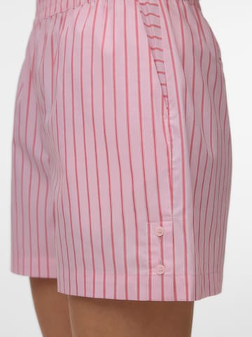 VERO MODA Regular Pants 'VMFRIBA' in Pink