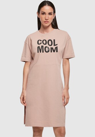 Merchcode Jurk 'Mothers Day - Cool mom' in Roze: voorkant