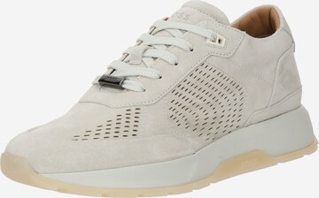 BOSS Sneakers laag 'ZAC' in Wit: voorkant