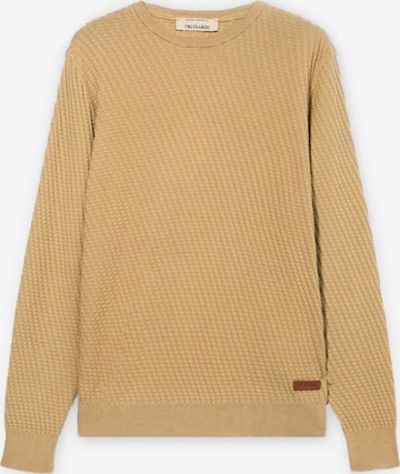 Trussardi - Jersey en beige: frente