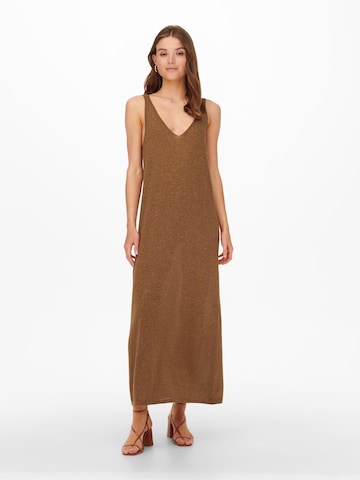 Robe ONLY en marron : devant