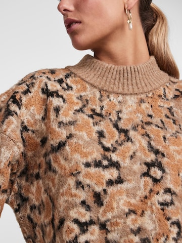 PIECES Sweater 'JOELLA' in Brown