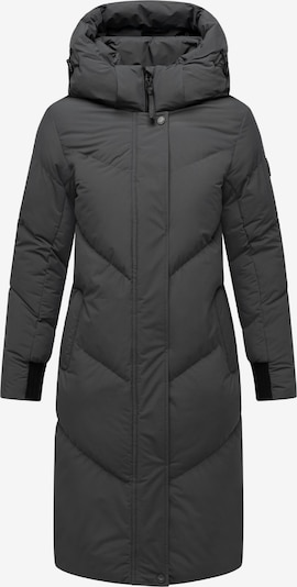 MARIKOO Mantel 'Teonaa 16' in dunkelgrau, Produktansicht