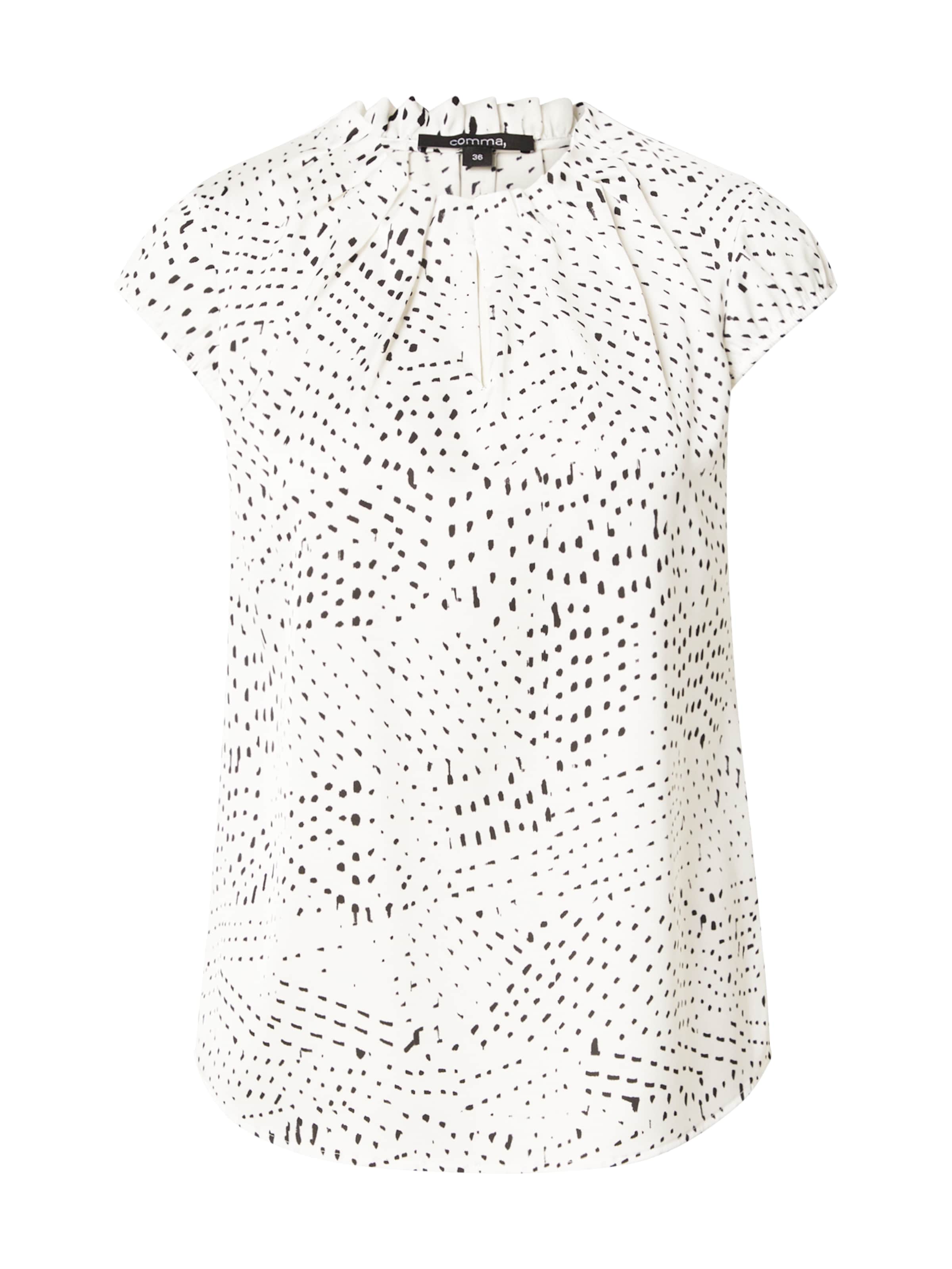 COMMA - Blusa en blanco: frente