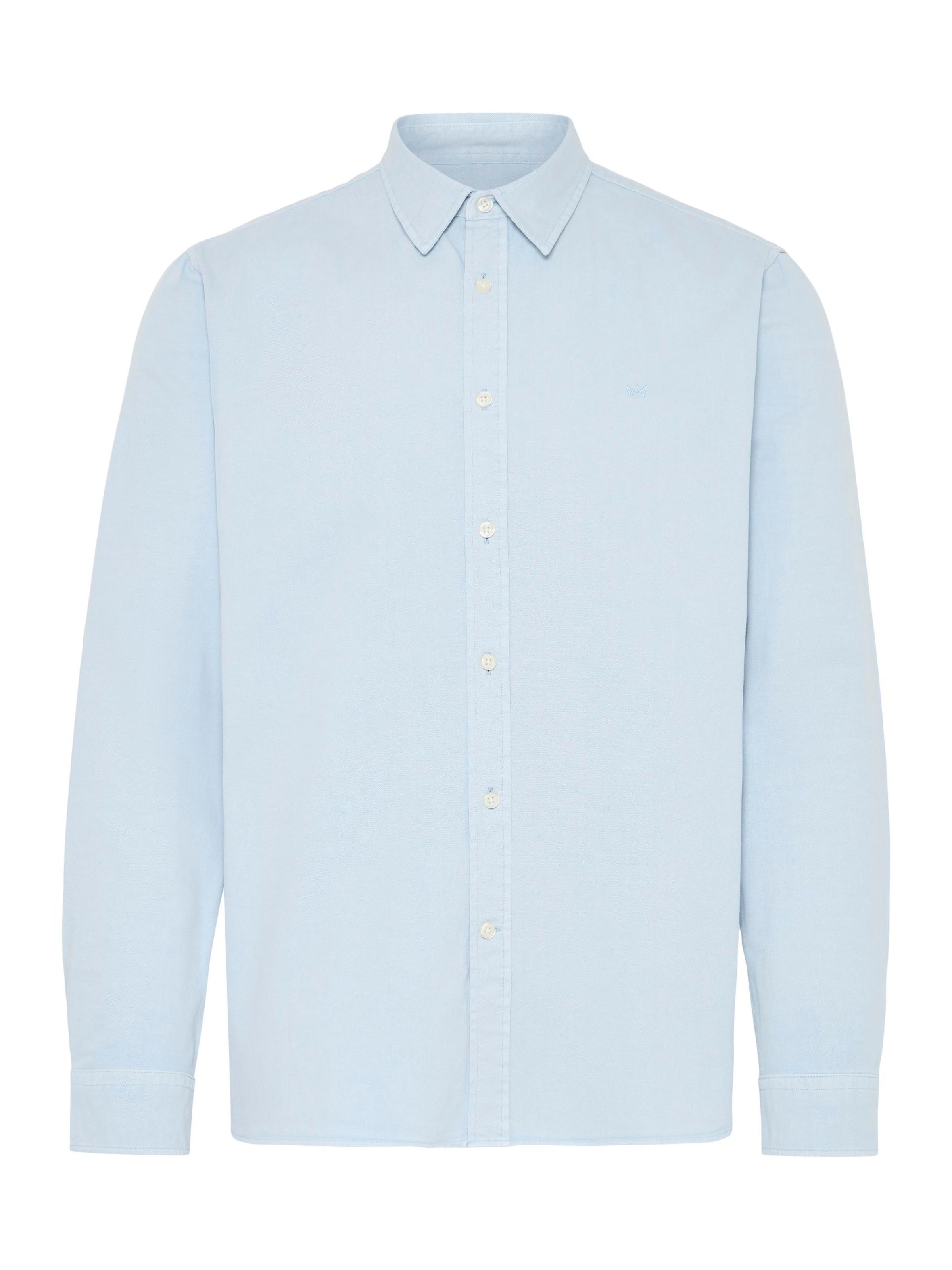 Chemise ' KSElon ' Kronstadt en bleu : devant