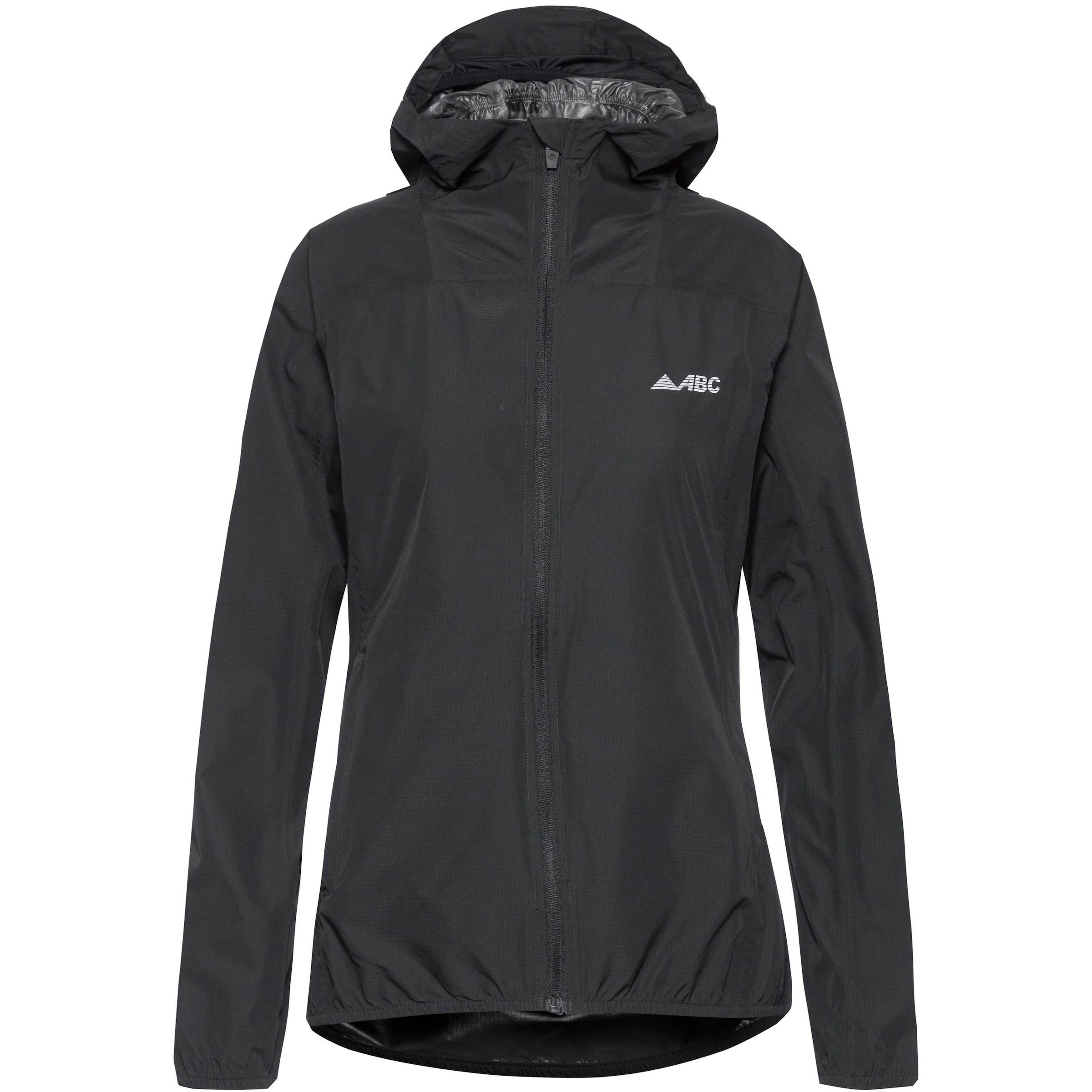 ABC Funktionsjacke in Schwarz: Vorderseite