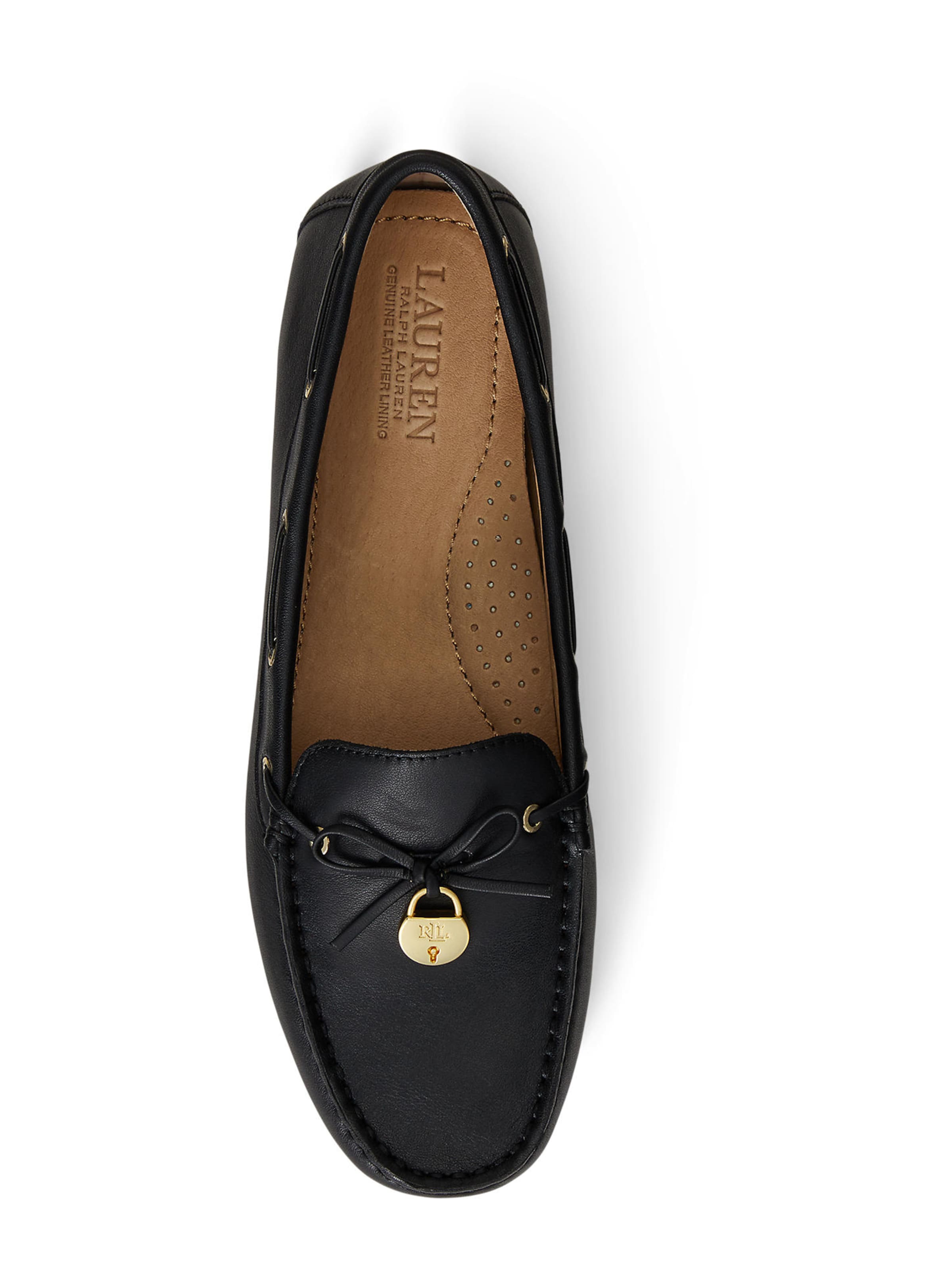 Mocassin 'WYLIE' Lauren Ralph Lauren en noir