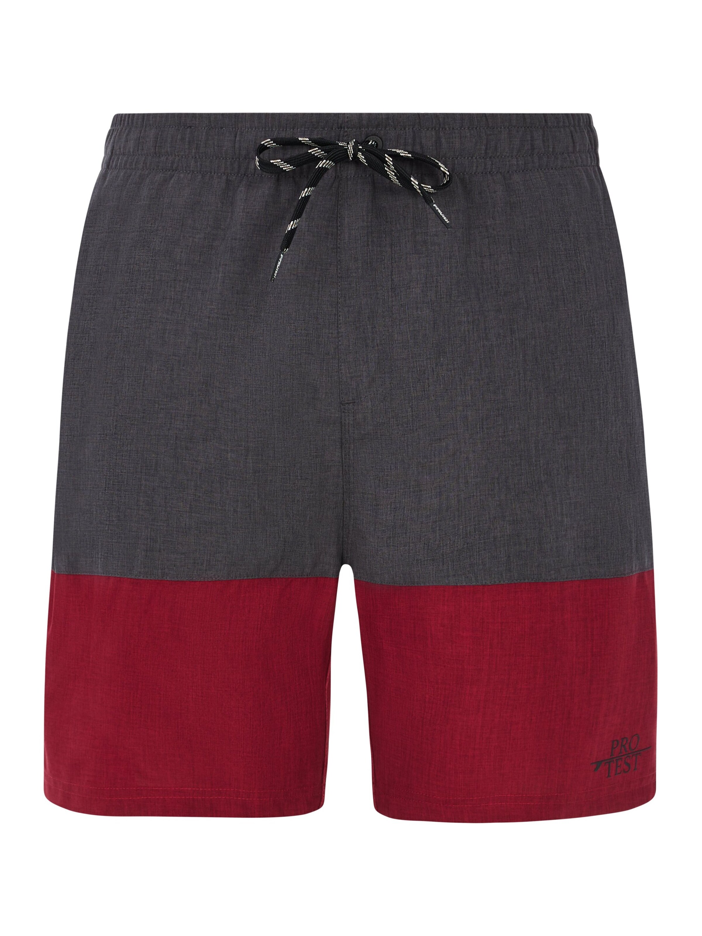 PROTEST Badeshorts 'PRTFreddie'‌‌‌‌ in Rot: Vorderseite