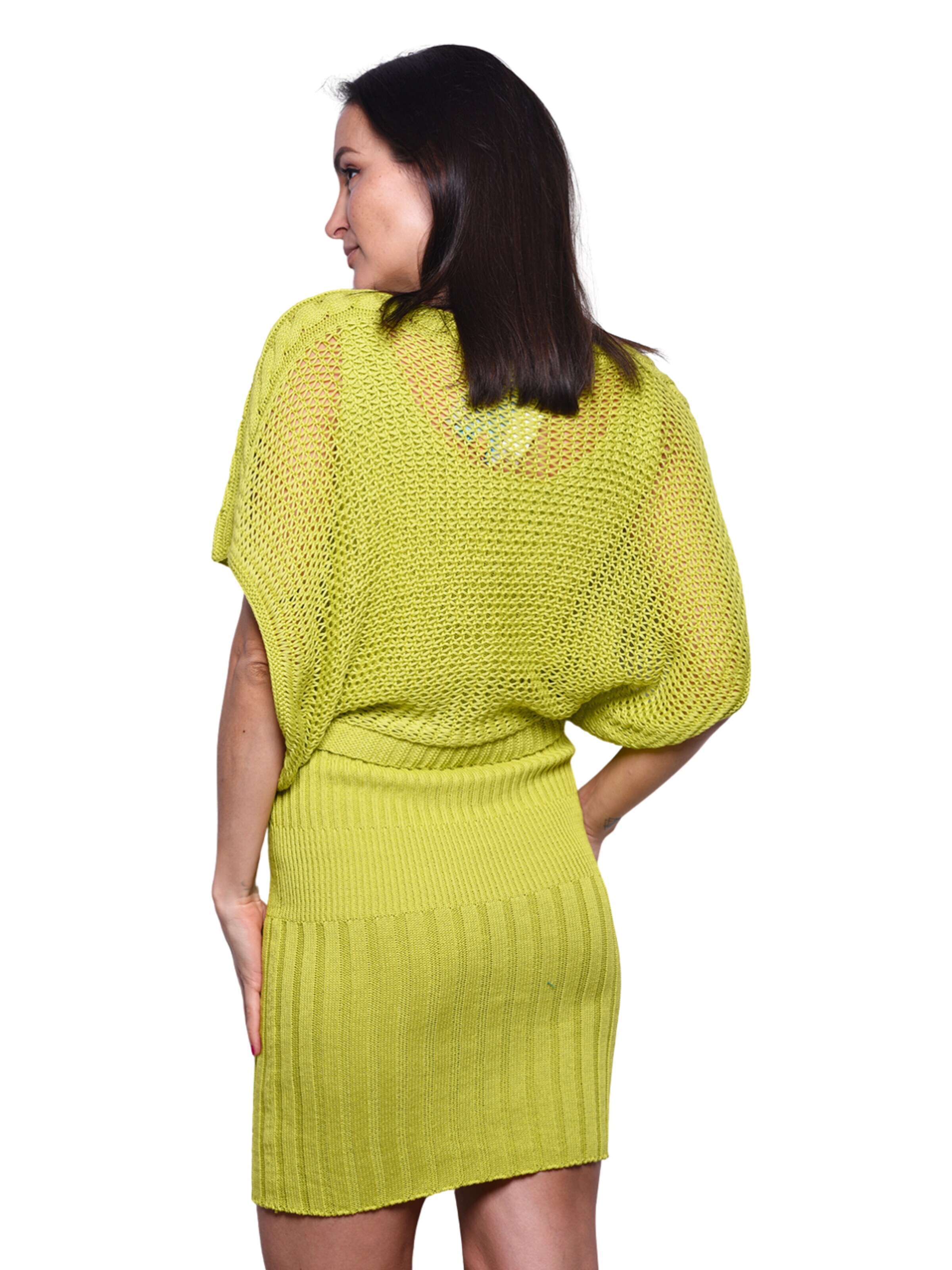 Süel knitwear Gebreide top 'Birthday' in Groen